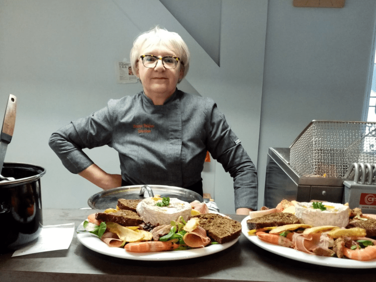 Notre cheffe Denise.