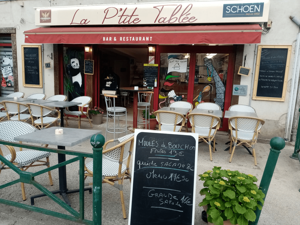 Façade de La P'tite Tablée Blois