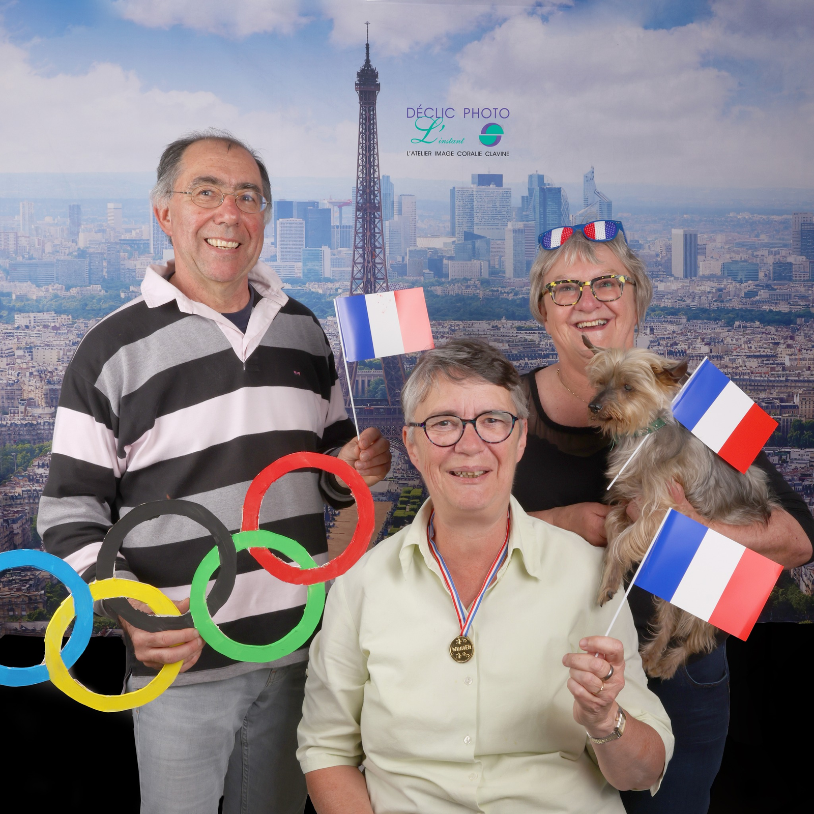 L'équipe de La P'tite Tablée prête pour les Jeux Olympiques.